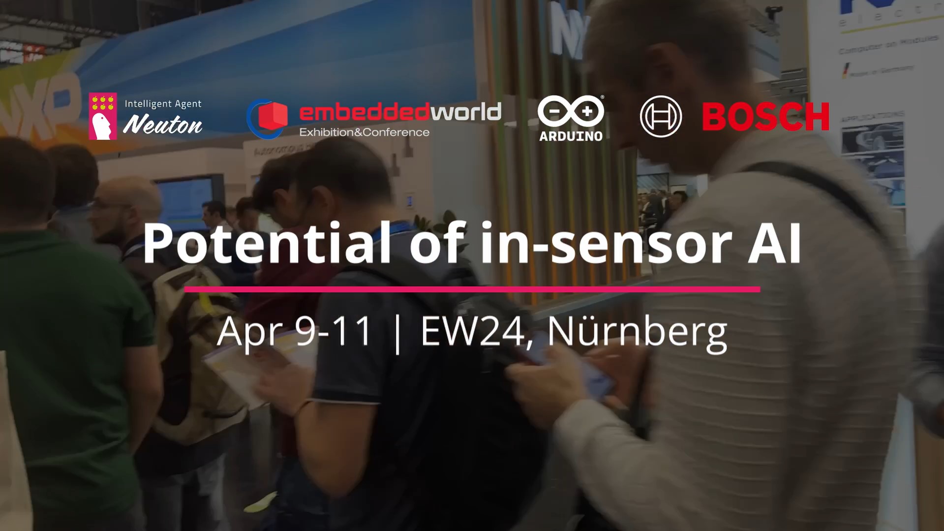 Uncover in-sensor AI with Arduino & Bosch Sensortec at EW24