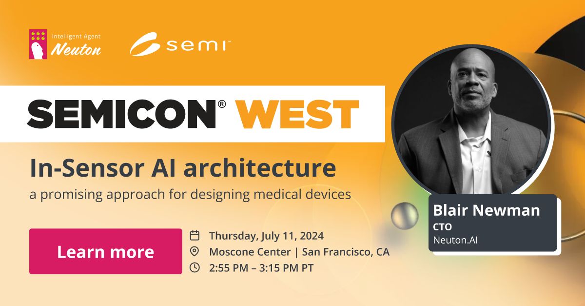 Revolutionizing Medical Devices with In-Sensor AI at SemiconWest 2024